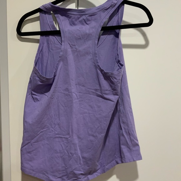 Lululemon Love Tank Top. Size 4. Dark Lavender Color - Picture 2 of 4